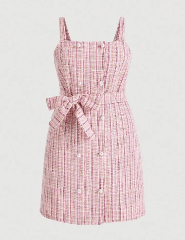 Rochie scurta SHEIN CURVE, mix culori