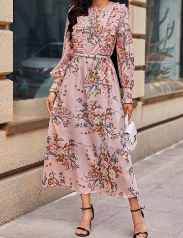 Rochie medie SHEIN, roz