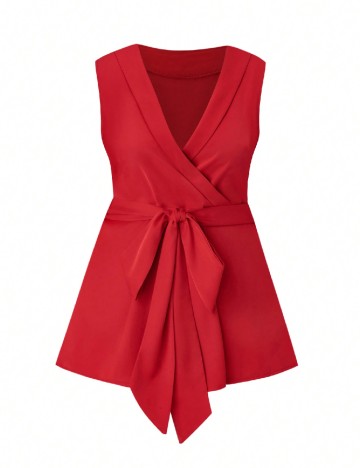 Bluza SHEIN CURVE, rosu