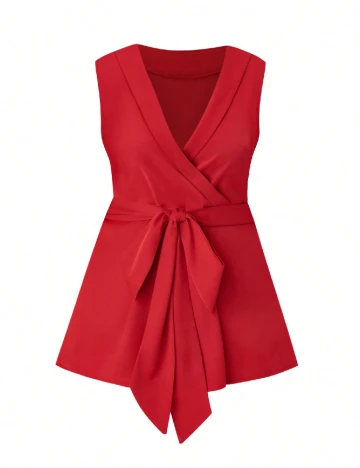 Bluza SHEIN CURVE, rosu