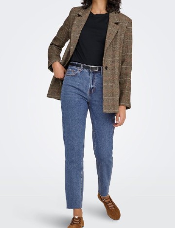 Blugi Only Carmakoma, albastru