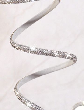 Sandale SHEIN, argintiu