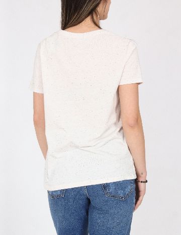 Tricou River Island, ecru