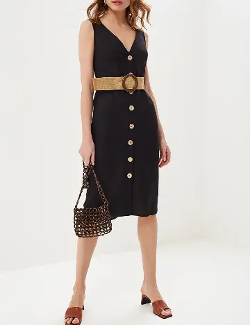 Rochie medie River Island, negru