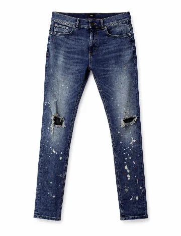 Blugi River Island, albastru