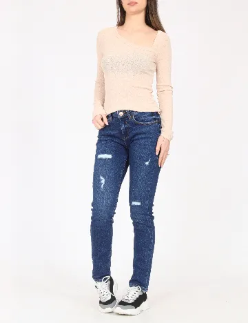 Blugi River Island, bleumarin