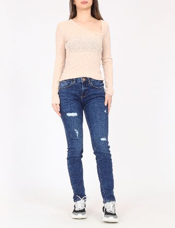 Blugi River Island, bleumarin