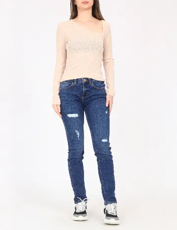 Blugi River Island, bleumarin