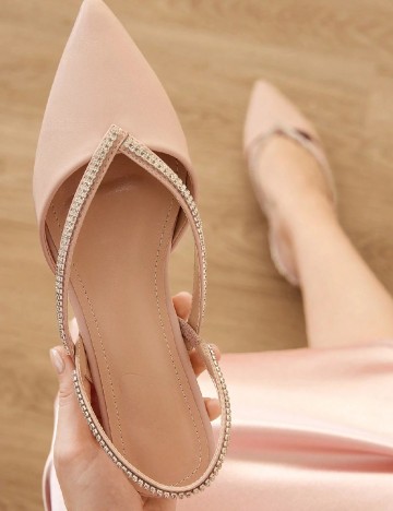 Pantofi Cuccoo, roz pal