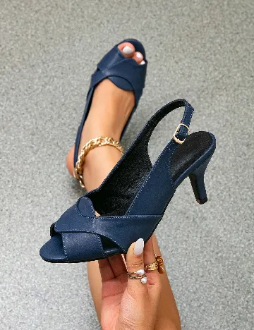 Sandale SHEIN, bleumarin