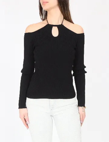 Bluza River Island, negru