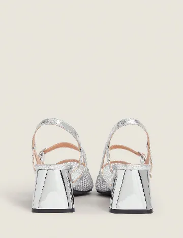 Pantofi SHEIN, argintiu