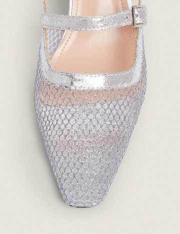 Pantofi SHEIN, argintiu
