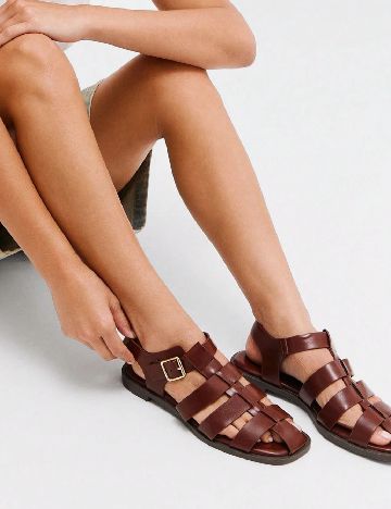 Sandale SHEIN, maro