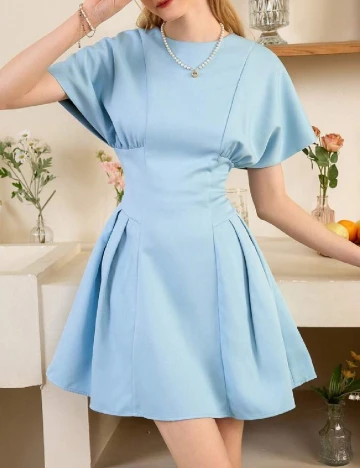 Rochie scurta SHEIN, albastru