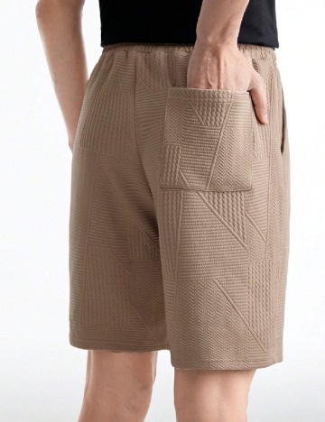 Pantaloni scurti SHEIN, maro