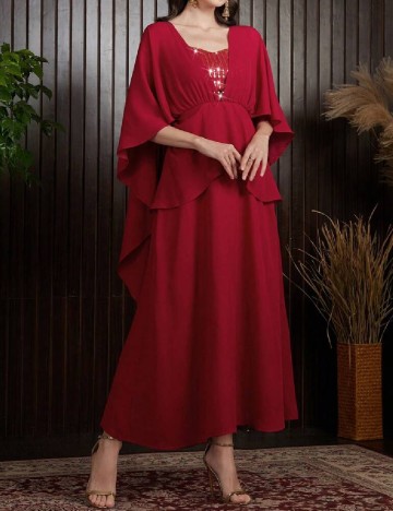 Rochie lunga SHEIN, rosu