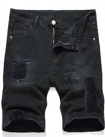 Pantaloni scurti SHEIN, negru