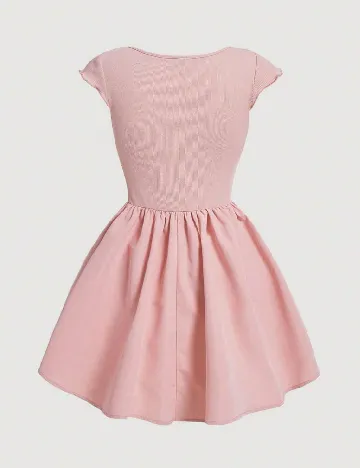 Rochie scurta SHEIN, roz