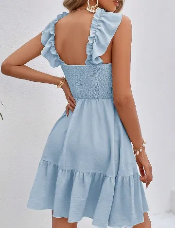 Rochie scurta SHEIN, bleu