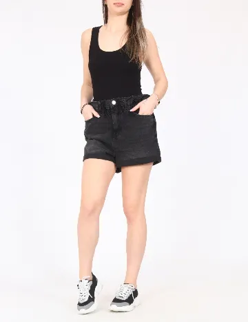 Pantaloni scurti River Island, negru