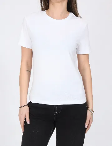 Tricou Bershka, alb