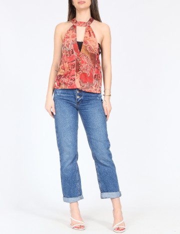 Top River Island, mix culori