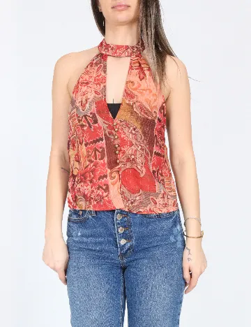 Top River Island, mix culori