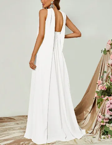 Rochie lunga Faeriesty, alb