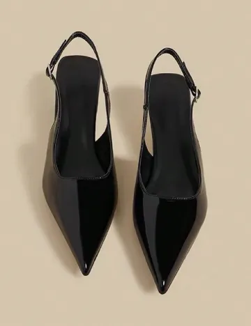 Pantofi Shein Kids, negru