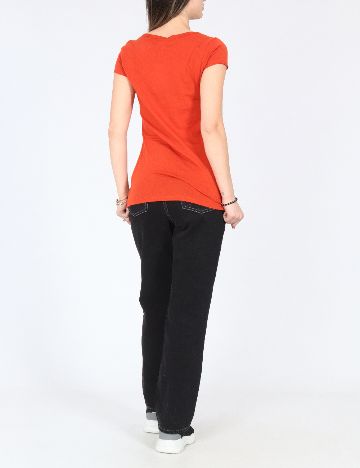 Tricou Zara, portocaliu