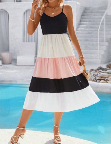 Rochie medie SHEIN, mix culori