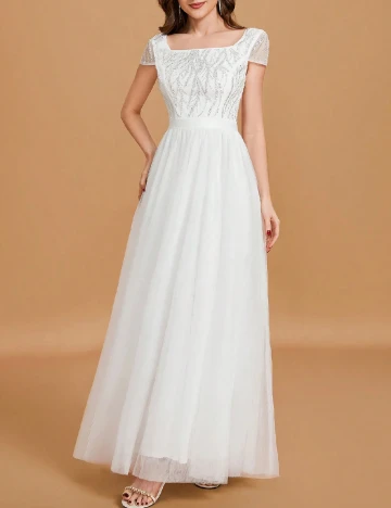 Rochie lunga SHEIN, alb