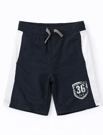 Pantaloni scurti Zara, bleumarin inchis