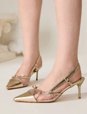 Pantofi SHEIN, auriu