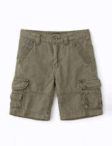 Pantaloni scurti Zara, verde