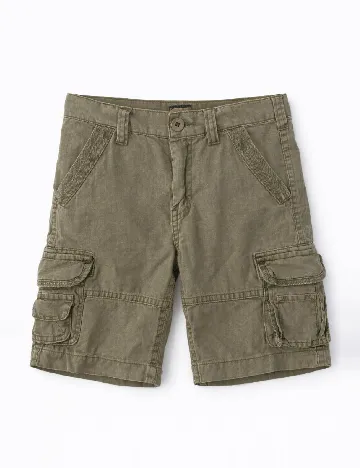 Pantaloni scurti Zara, verde