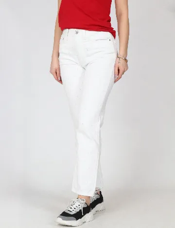 Blugi River Island, alb