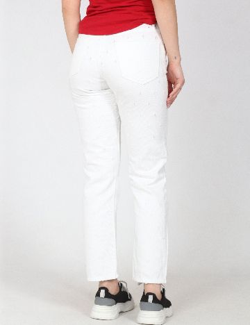 Blugi River Island, alb