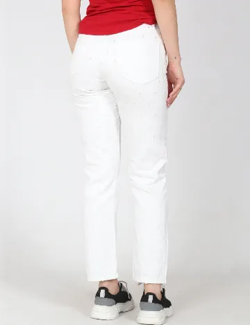 Blugi River Island, alb