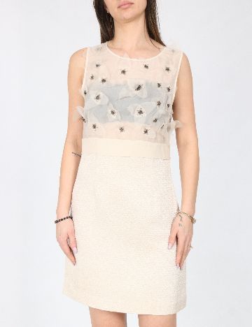 Rochie scurta Zara, bej