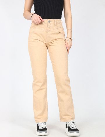 Pantaloni River Island, crem