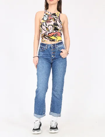Top River Island, mix culori