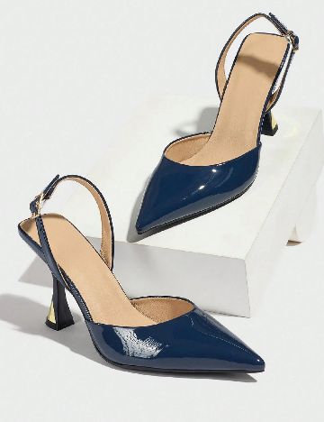 Pantofi SHEIN, bleumarin