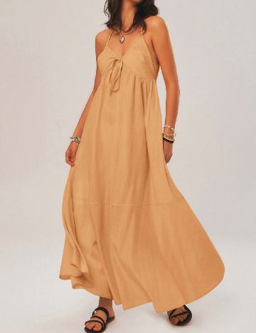 Rochie lunga SHEIN, portocaliu