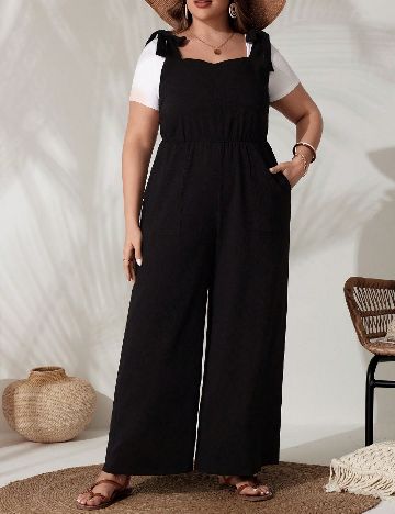 Salopeta SHEIN CURVE, negru