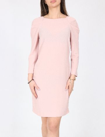 Rochie scurta Zara, roz pudra