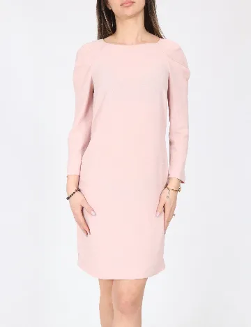 Rochie scurta Zara, roz pudra