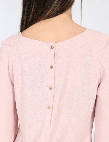 Rochie scurta Zara, roz pudra