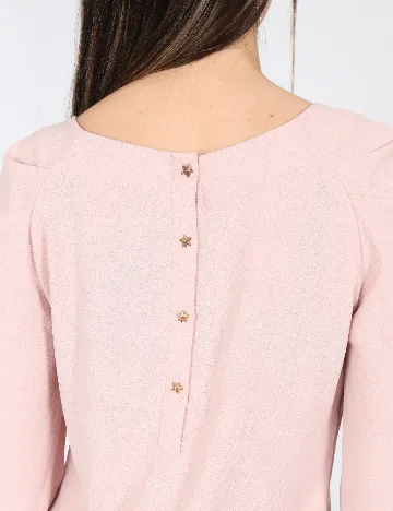 Rochie scurta Zara, roz pudra